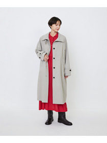 【LOISIR】｜2BUY10%OFF・3BUY20%OFF｜グランジコットンポプリンステンカラーコート 詳細画像 ベージュ 1