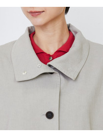 【LOISIR】｜2BUY10%OFF・3BUY20%OFF｜グランジコットンポプリンステンカラーコート 詳細画像 ベージュ 14