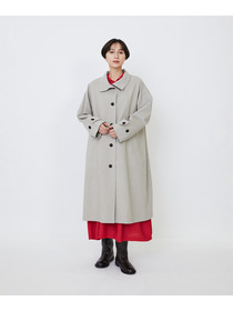 【LOISIR】｜2BUY10%OFF・3BUY20%OFF｜グランジコットンポプリンステンカラーコート 詳細画像 ベージュ 5