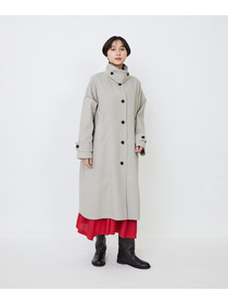 【LOISIR】｜2BUY10%OFF・3BUY20%OFF｜グランジコットンポプリンステンカラーコート 詳細画像 ベージュ 7