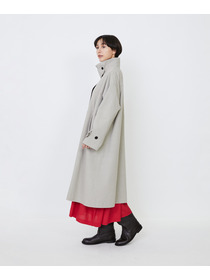 【LOISIR】｜2BUY10%OFF・3BUY20%OFF｜グランジコットンポプリンステンカラーコート 詳細画像 ベージュ 8