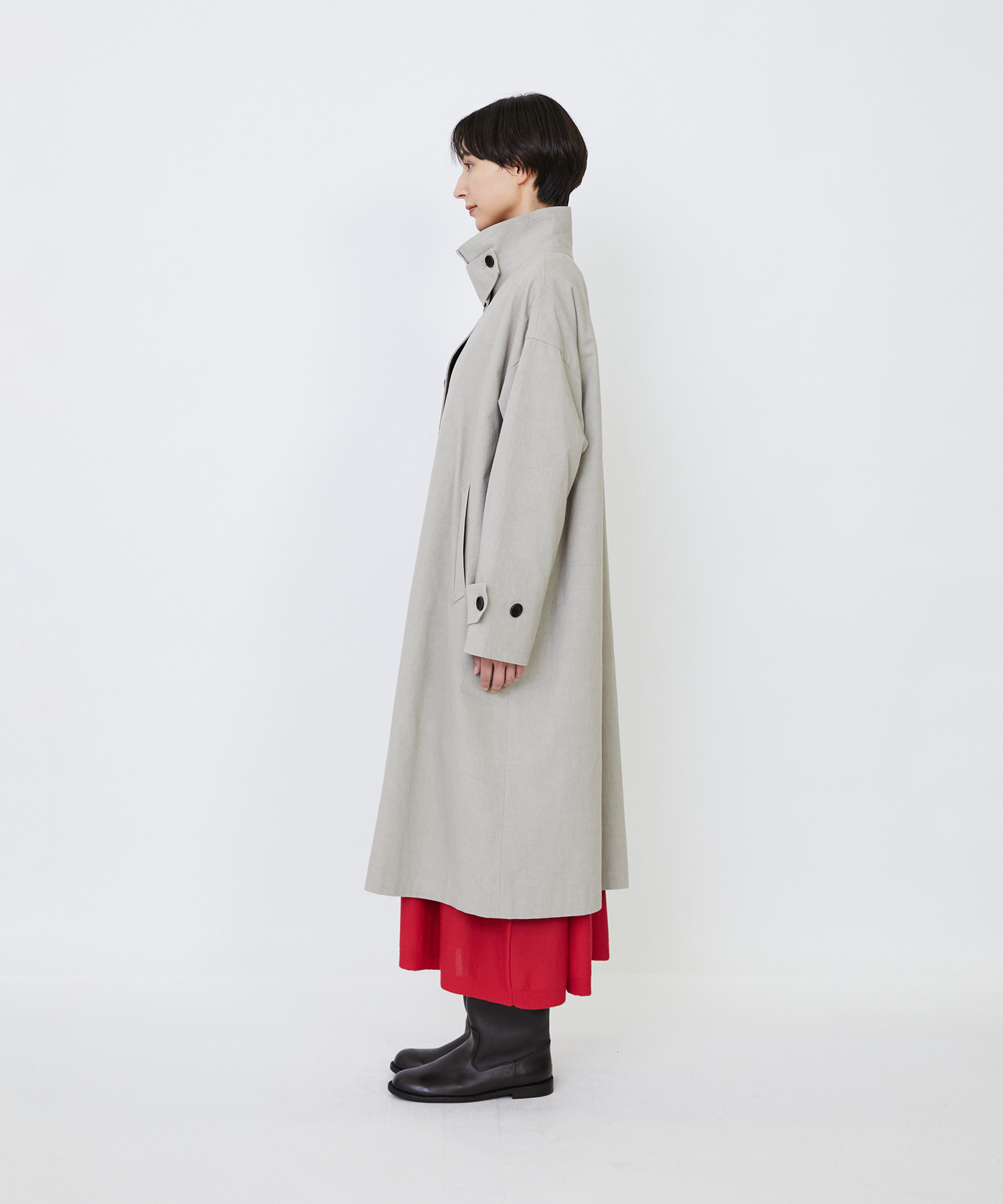 隆*様 45r コットンシェットランド　テントカウチン 45rpm ロングコート DECEMBER COORDINATES2023 | Collection | 45R