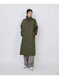 【LOISIR】｜2BUY10%OFF・3BUY20%OFF｜コットンナイロンストレッチツイルステンカラーコート 詳細画像 ブラック 16