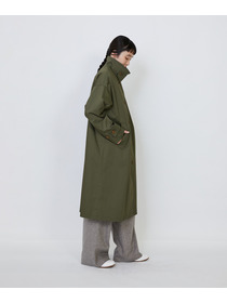 【LOISIR】｜2BUY10%OFF・3BUY20%OFF｜コットンナイロンストレッチツイルステンカラーコート 詳細画像 ブラック 18