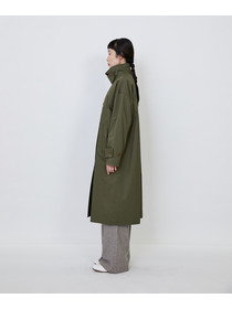 【LOISIR】｜2BUY10%OFF・3BUY20%OFF｜コットンナイロンストレッチツイルステンカラーコート 詳細画像 ブラック 21