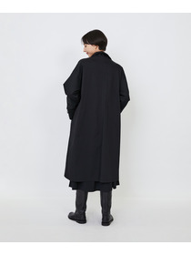 【LOISIR】｜2BUY10%OFF・3BUY20%OFF｜コットンナイロンストレッチツイルステンカラーコート 詳細画像 ブラック 8