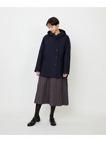 【LOISIR】｜2BUY10%OFF・3BUY20%OFF｜【11月ベストセラーブランド内3位】フーディショートコート 詳細画像 チェック 12