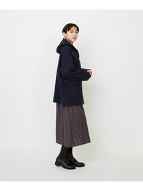 【LOISIR】｜2BUY10%OFF・3BUY20%OFF｜【11月ベストセラーブランド内3位】フーディショートコート 詳細画像 チェック 14