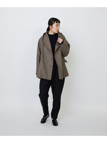 【LOISIR】｜2BUY10%OFF・3BUY20%OFF｜【11月ベストセラーブランド内3位】フーディショートコート 詳細画像 チェック 2