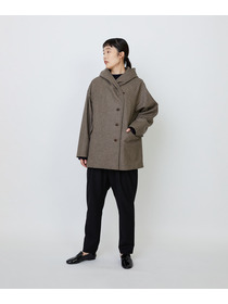 【LOISIR】｜2BUY10%OFF・3BUY20%OFF｜【11月ベストセラーブランド内3位】フーディショートコート 詳細画像 チェック 3