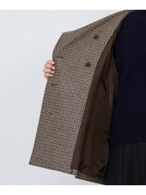 【LOISIR】｜2BUY10%OFF・3BUY20%OFF｜【11月ベストセラーブランド内3位】フーディショートコート 詳細画像 チェック 9