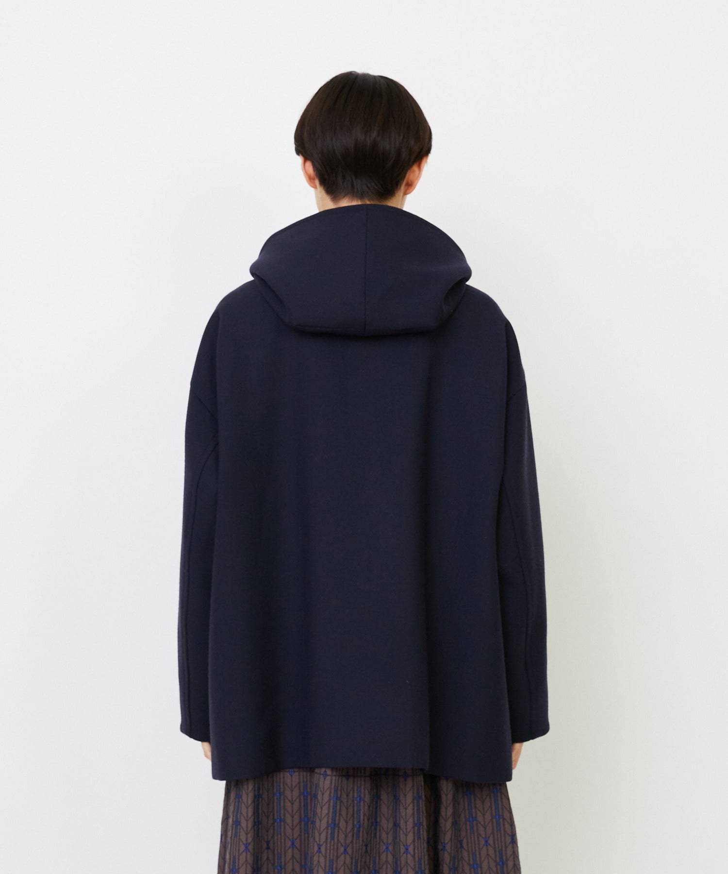 【LOISIR】｜2BUY10%OFF・3BUY20%OFF｜【11月ベストセラーブランド内3位】フーディショートコート 詳細画像 チェック 18