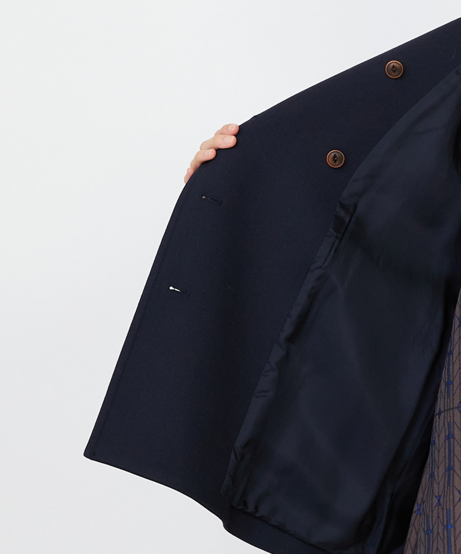 【LOISIR】｜2BUY10%OFF・3BUY20%OFF｜【11月ベストセラーブランド内3位】フーディショートコート 詳細画像 チェック 23