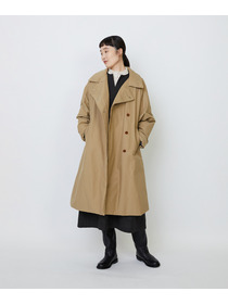 【LOISIR】｜2BUY10%OFF・3BUY20%OFF｜【11月ベストセラーブランド内1位】【11月お気に入り登録ブランド内1位】リサイクルダウンステンカラーコート 詳細画像 ネイビー 1