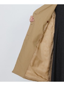 【LOISIR】｜2BUY10%OFF・3BUY20%OFF｜【11月ベストセラーブランド内1位】【11月お気に入り登録ブランド内1位】リサイクルダウンステンカラーコート 詳細画像 ネイビー 12