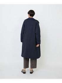 【LOISIR】｜2BUY10%OFF・3BUY20%OFF｜【11月ベストセラーブランド内1位】【11月お気に入り登録ブランド内1位】リサイクルダウンステンカラーコート 詳細画像 ネイビー 19