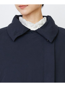 【LOISIR】｜2BUY10%OFF・3BUY20%OFF｜【11月ベストセラーブランド内1位】【11月お気に入り登録ブランド内1位】リサイクルダウンステンカラーコート 詳細画像 ネイビー 23