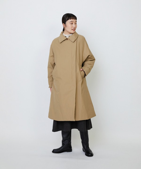 【LOISIR】｜2BUY10%OFF・3BUY20%OFF｜【11月ベストセラーブランド内1位】【11月お気に入り登録ブランド内1位】リサイクルダウンステンカラーコート