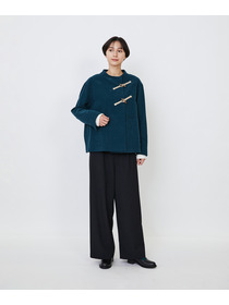 【LOISIR】｜2BUY10%OFF・3BUY20%OFF｜コットン細コールジャケット 詳細画像 グリーン 11