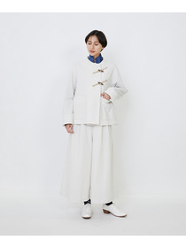 【LOISIR】｜2BUY10%OFF・3BUY20%OFF｜コットン細コールジャケット 詳細画像 グリーン 2