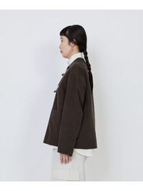 【LOISIR】｜2BUY10%OFF・3BUY20%OFF｜コットン細コールジャケット 詳細画像 グリーン 25