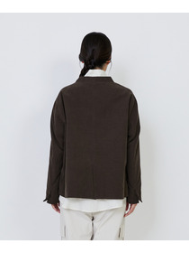 【LOISIR】｜2BUY10%OFF・3BUY20%OFF｜コットン細コールジャケット 詳細画像 グリーン 26