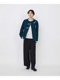 【LOISIR】｜2BUY10%OFF・3BUY20%OFF｜コットン細コールジャケット 詳細画像 グリーン 9