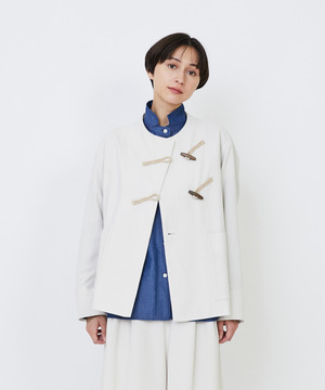 【LOISIR】｜2BUY10%OFF・3BUY20%OFF｜コットン細コールジャケット 詳細画像 キナリ 1