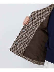 【LOISIR】Aラインショートジャケット 詳細画像 ネイビー 10