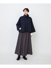 【LOISIR】Aラインショートジャケット 詳細画像 ネイビー 13