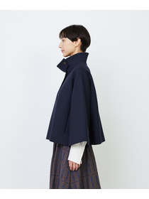 【LOISIR】Aラインショートジャケット 詳細画像 ネイビー 18