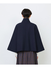 【LOISIR】Aラインショートジャケット 詳細画像 ネイビー 19