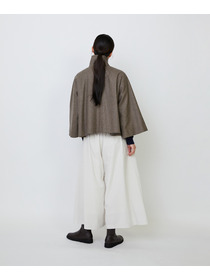 【LOISIR】Aラインショートジャケット 詳細画像 ネイビー 6