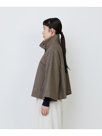 【LOISIR】Aラインショートジャケット 詳細画像 ネイビー 8