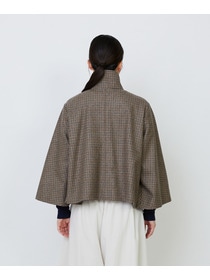 【LOISIR】Aラインショートジャケット 詳細画像 ネイビー 9