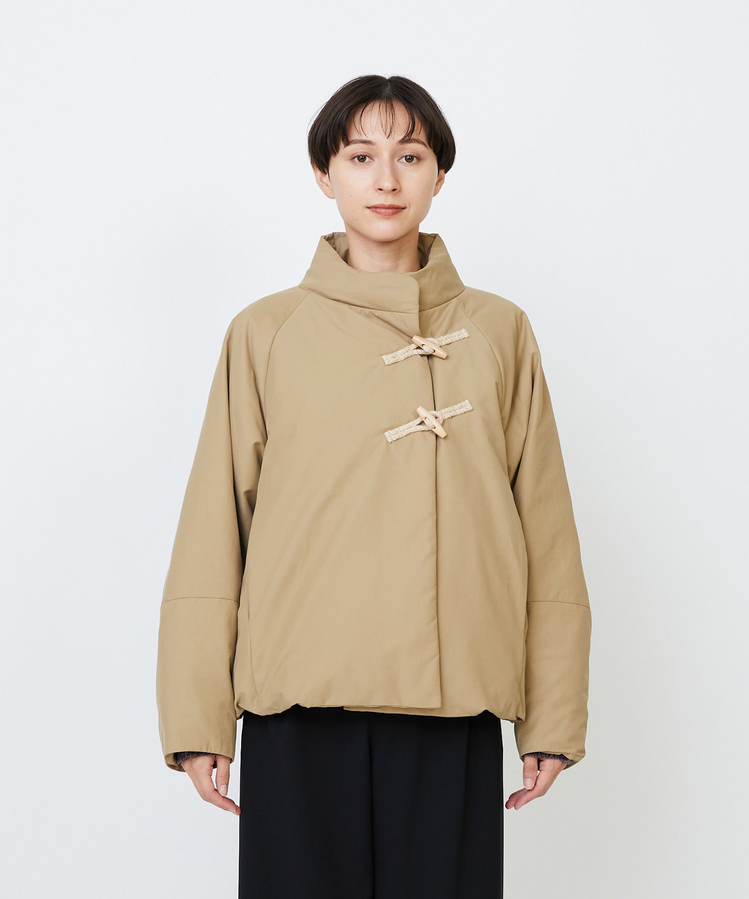 【LOISIR】リサイクルダウンジャケット 詳細画像 ベージュ 16