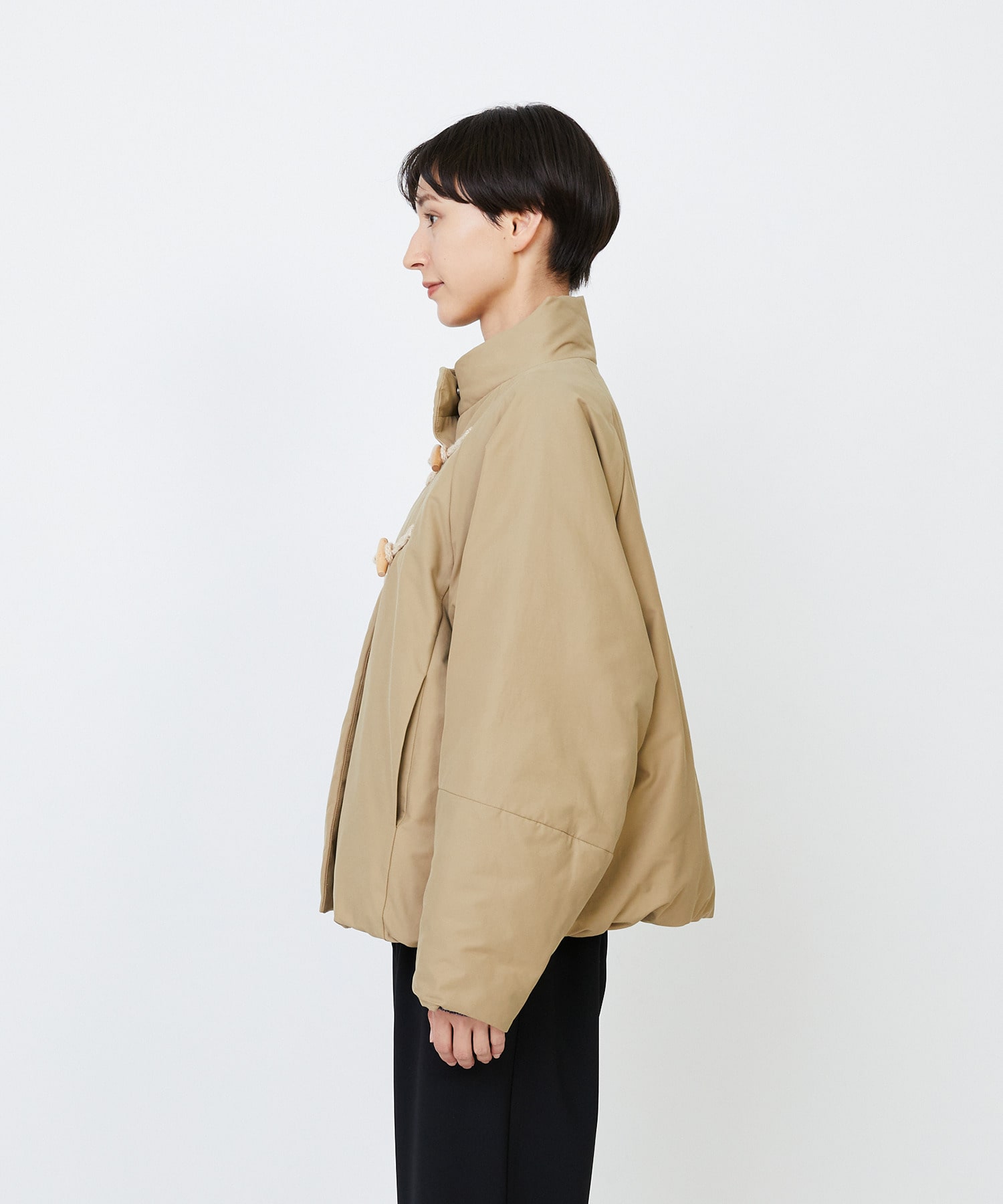 【LOISIR】リサイクルダウンジャケット 詳細画像 ベージュ 17