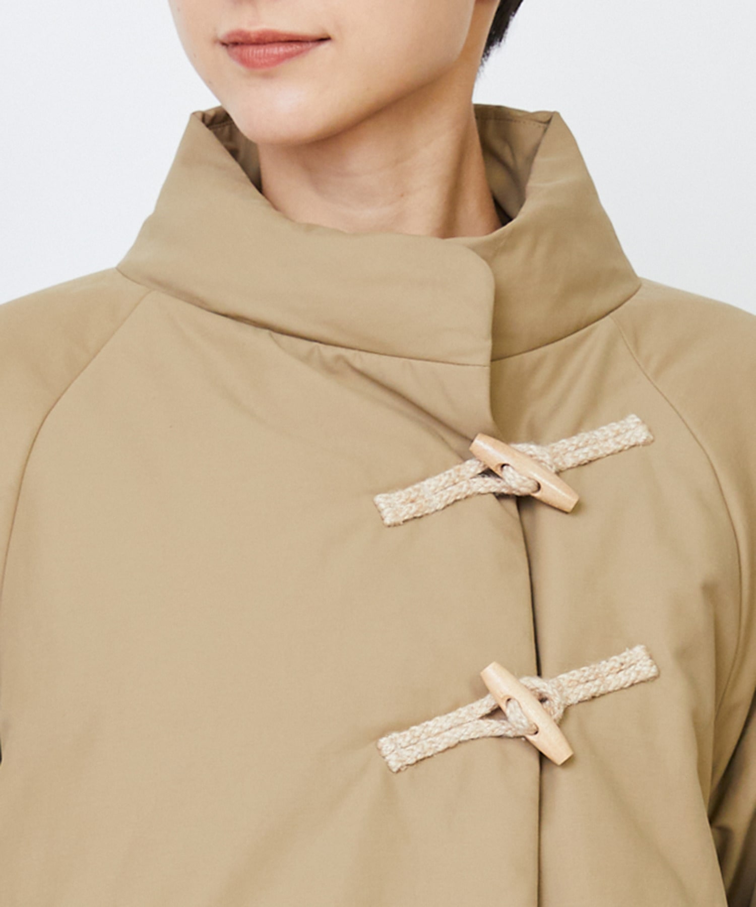 【LOISIR】リサイクルダウンジャケット 詳細画像 ベージュ 19