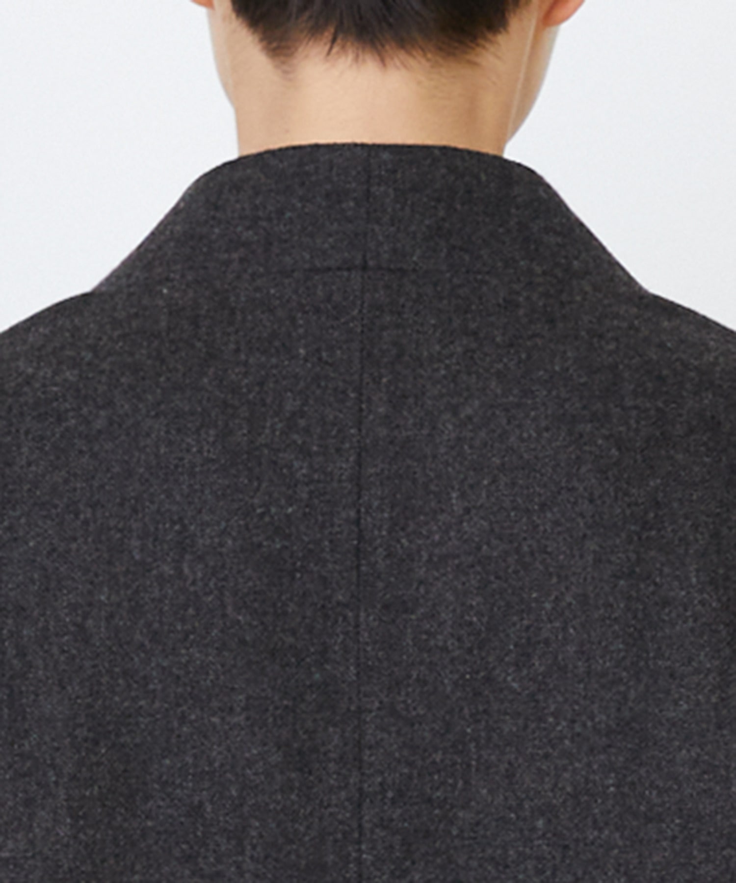 【LOISIR】エステルウールエターミンノーカラージャケット 詳細画像 ブラウン 11