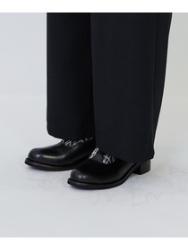 【LOISIR】｜2BUY10%OFF・3BUY20%OFF｜【MTサイズ有り】ギャバジンストレートパンツ 詳細画像 ブラック 24