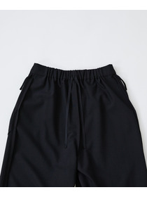 【LOISIR】｜2BUY10%OFF・3BUY20%OFF｜【MTサイズ有り】ギャバジンストレートパンツ 詳細画像 ブラック 25
