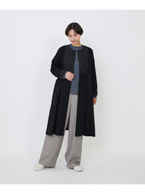 【LOISIR】｜2BUY10%OFF・3BUY20%OFF｜【MTサイズ有り】ギャバジンストレートパンツ 詳細画像 ブラック 3