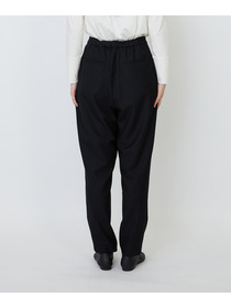 【LOISIR】ウール混ツイルストレッチジョッパーズパンツ 詳細画像 ブラック 18