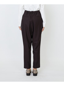 【LOISIR】ウール混ツイルストレッチジョッパーズパンツ 詳細画像 ブラック 27