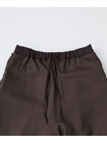 【LOISIR】ウール混ツイルストレッチジョッパーズパンツ 詳細画像 ブラック 32