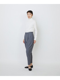 【LOISIR】ウール混ツイルストレッチジョッパーズパンツ 詳細画像 ブラック 4