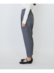 【LOISIR】ウール混ツイルストレッチジョッパーズパンツ 詳細画像 ブラック 8