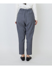 【LOISIR】ウール混ツイルストレッチジョッパーズパンツ 詳細画像 ブラック 9