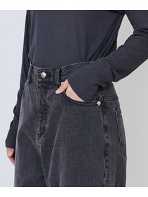 【LOISIR】モンローデニム 詳細画像 ブラック系その他 20