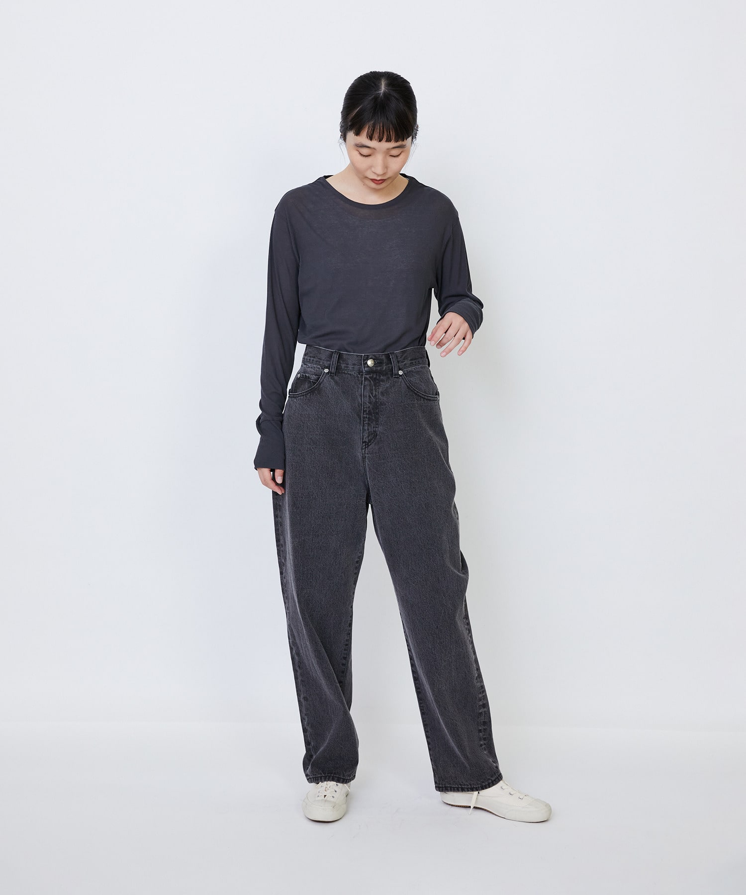 【LOISIR】モンローデニム 詳細画像 ブラック系その他 11